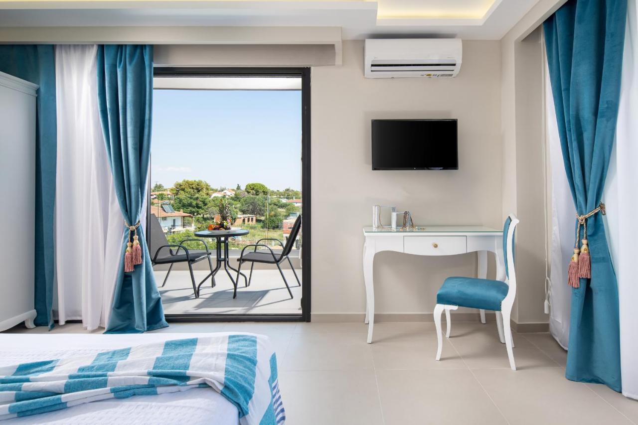 Light Blue Hotel Nea Kallikrateia Eksteriør bilde
