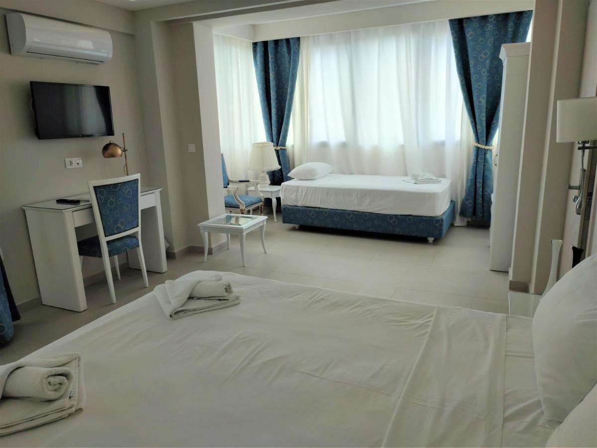 Light Blue Hotel Nea Kallikrateia Eksteriør bilde